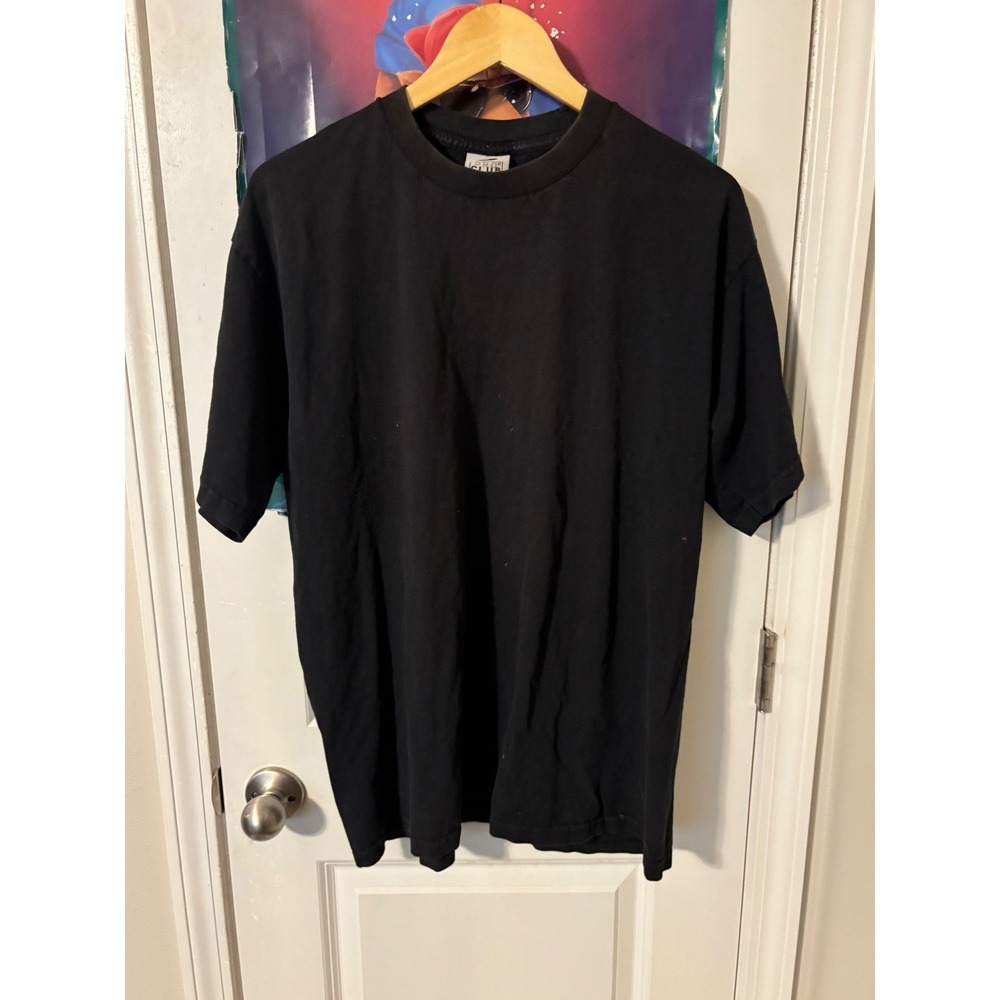 Pro Club Heavy Weight T-Shirt Mens XL Black Short Sleeve Cotton Streetwear Faded